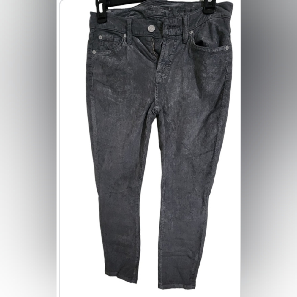 7 for all mankind Gwenevere gray jeans size 26